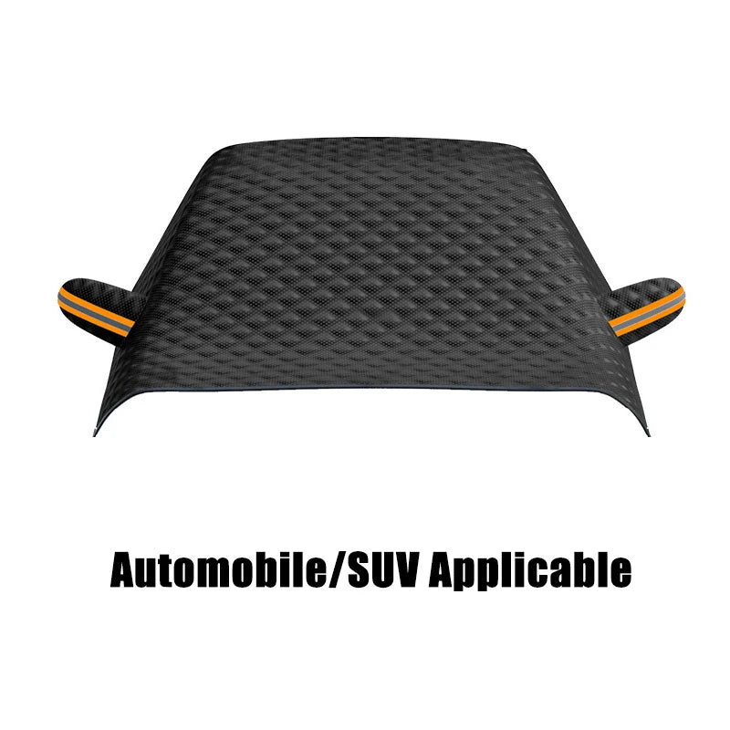 Car Windshield Covers Snow Shield Waterproof Winter Outdoor Awning Sunshield Half Protector Cover External Front Window Sunshade Car Mobile World