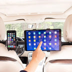 Car Tablet Phone Holder Stand Bracket 2 in 1 Car Truck Back Seat Headrest Phone Mount Holder for iPad Rear Seat Universal CM World