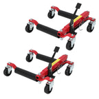 Car Wheel Dolly Jack Set Of 2/4, 1500LBS Capacity Hydraulic Jack With Non-Slip Pedal & Rollers For Auto Repair, Tire Change CM World
