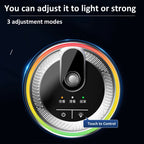 Car Aroma Diffuser with LED Starry Ambient Light 50ml Cologne Perfume Car Air Freshener Flavoring for Cars Fragrance Diffusers CM World