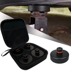 Floor Slotted Car Jack Rubber Pad Frame Protector Adapter Jacking Tool Pinch Weld Side Disk Lifting Support  Model 3 Tool CM World