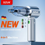 SZUK Car Vacuum Cleaner 180000PA Wireless Portable Cleaning Machine for Keyboard Powerful Mini Handheld Cleaner for Car and Home CM World
