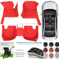 PU-leather waterproof Custom Car Floor Mats For BMW 3er Coupe E92 2 door E90 4 door Convertible E93 Auto Carpets Coche liners