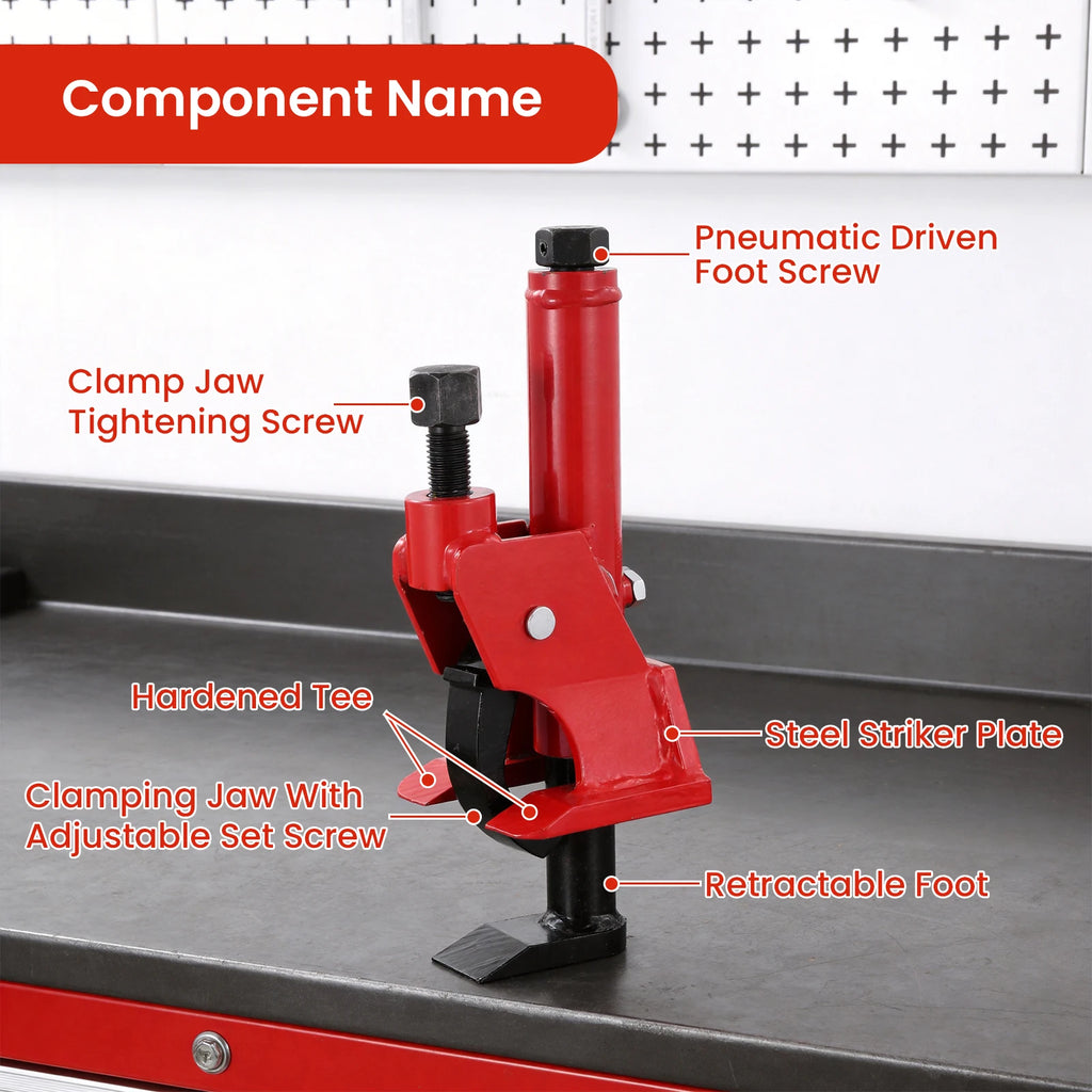 for 38 and 42 Inches Tires Manual Tire Bead Breaker with Handle and Rubber Pad, Tire Change Tool for Aluminum Alloy Hubs, ATV Tire Operation, Tractors, Trucks, Cars, Heavy Duty Tires Car Repair