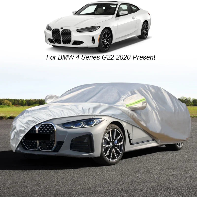 Car Cover Rain Snow Dust Waterproof For BMW 1 2 3 4 5 6 7 Series Hatchback F40 F44 Coupe Touring G20 G21 G22 G30 G31 G32 GT G11