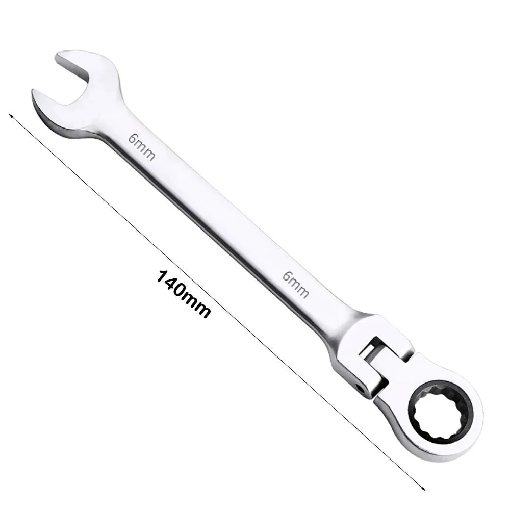 Dual Heads Dual Heads Ratchet Wrench Quick Release 72 Teeth Reversible Ratchet Spanner Ratcheting Combination Wrenches