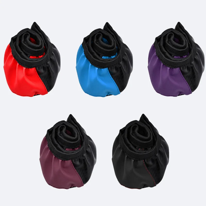 Universal Car Steering Wheel Cover Carbon Fiber Leather Embossed Car Handle Cover Suitable For Car Steering Wheels Men Women CM World