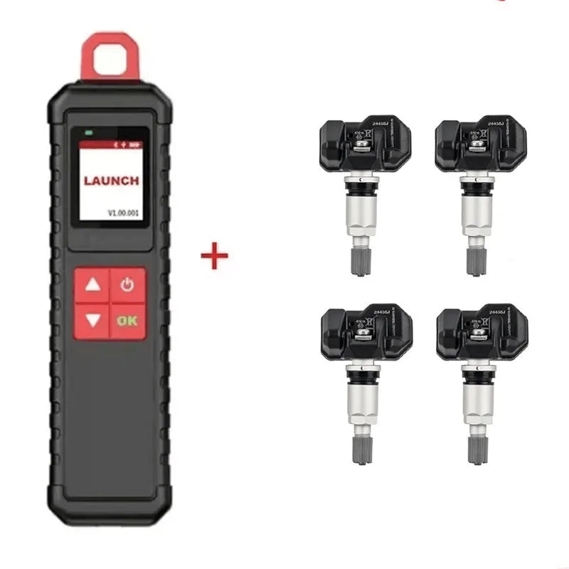 LAUNCH X431 I-TPMS TSGUN Car Tire Pressure Detector Diagnostic Tool With 433/315MHZ RF Sensor for X431 V/V+/ PRO3/ PRO3S /PAD V CM World