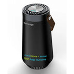 Portable 2-in-1 Ozone Generator and Air Ionizer for Car Home Travel to Eliminate Pet Odor Cigarette Smoke Dust Pollen Filterles Car Mobile World