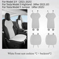 Ice Silk Seat Cushion for Tesla Model 3 Y Juniper 2025 Breathable Mat Seat Cover Cushion Replacement Pad Summer Car Accessories Car Mobile World