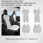 Ice Silk Seat Cushion for Tesla Model 3 Y Juniper 2025 Breathable Mat Seat Cover Cushion Replacement Pad Summer Car Accessories Car Mobile World