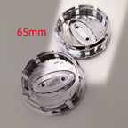 4Pcs 54mm 62mm 65mm 3D ABS Aluminum Car Wheel Center Hub Caps Universal Replacement Badges For Auto Rims Exterior Tuning Trim