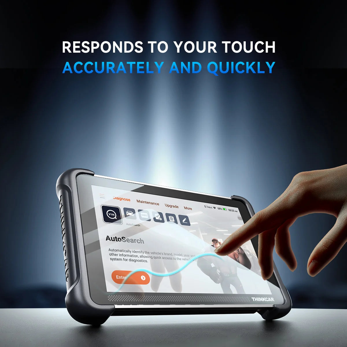 8 inch Screen Protector For THINKCAR THINKSCAN 689BT 689 Full Cover Tempered Glass MUCAR 892BT VO8 Protective Glass Film Car Mobile World