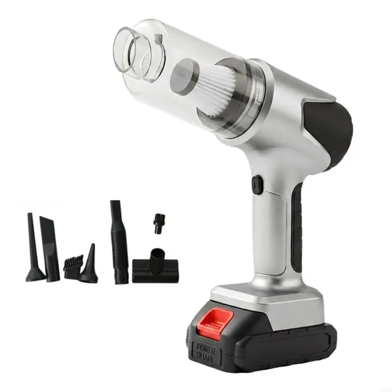 Rechargeable Handheld Car Vacuum Cleaner for Vehicle Interior Dust, Crumb and Hair Cleanup on Areas, Floor Mats and X37F Car Mobile World