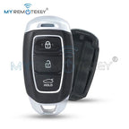 REMTEKEY Smart key shell 3 button for Hyundai Accent 2018-2021 with battery holder（with battery holder） CM World