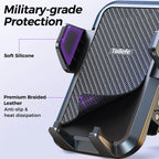 Joyroom Car Mobile Phone Holder Military-Grade Protection Phone Mount GPS Smart Big Cellphone Thick HandFree Air Vent Car Mount