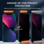 5/1pcs Anti-Spy Screen Protector For iPhone 17 Air 13 12 11 14 16 15 Pro Max XS Max X XR 6 7Plus SE Privacy Glass Tempered Glass Car Mobile World