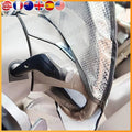 Steering Wheel Cover Sun Shade Anti-Heat Aluminum Foil Auto Interior Protector Block UV Rays Cool in Summer Vehicle Accessories CM World