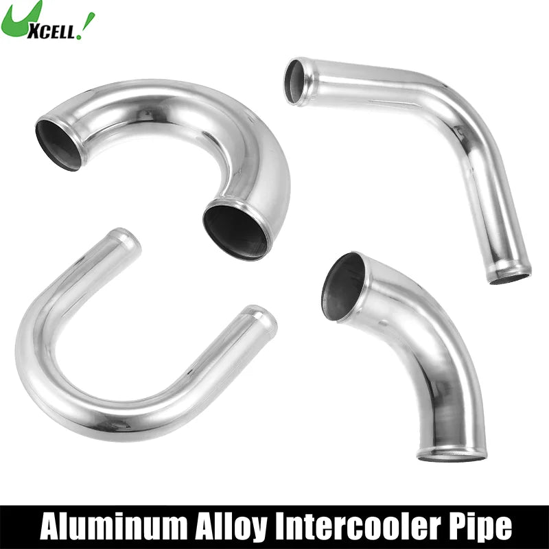 Uxcell Bend Elbow Tube Aluminum Alloy Car Univesral 25/38/45/51/63/76/89/102mm OD 100mm Length 90/180 Ddgree Air Intake Tube CM World