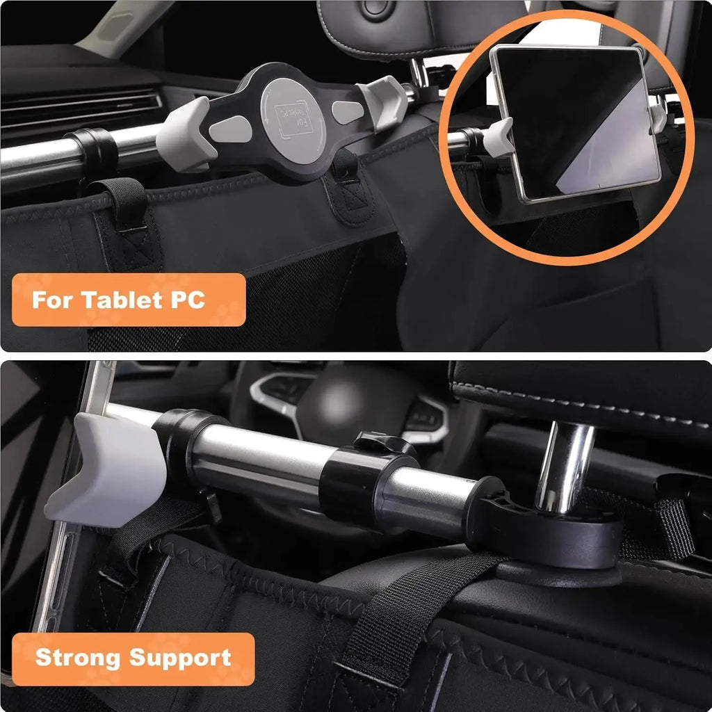 Furri&Me Dog Car Seat Cover Back Seat Cover for Dogs Pet Car Seat Protector 400lbs Capacity Waterproof Non-Slip Scratch-Resistant Seat Protective Cover Car Mobile World