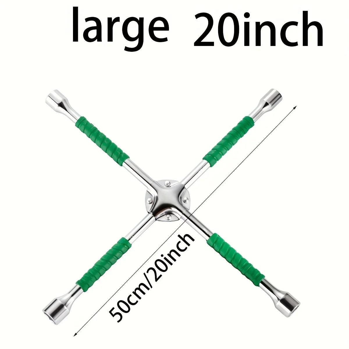 Car Extended Universal Tire Wrench Cross Disassembly and Repair Tire Replacement Tool Set Socket Wrench Outer Hexagon