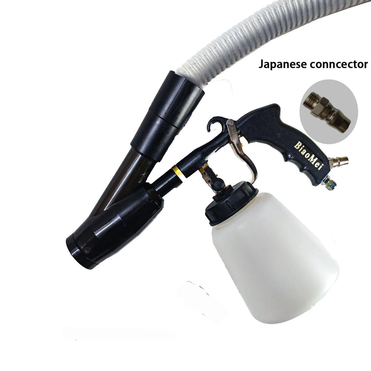 2IN1 Air Regulator Car Detailing Tornado Gun  with  Bearing Tube And Vacuum Adapter Clean & Vacuum Combo for 2023 Update