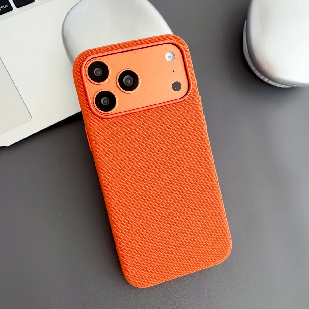 Magnetic TechWoven Case For iPhone 18 17 Pro Max 16 15 14 Plus For Magsafe Wireless Charging Technology Woven Shockproof Cover Car Mobile World