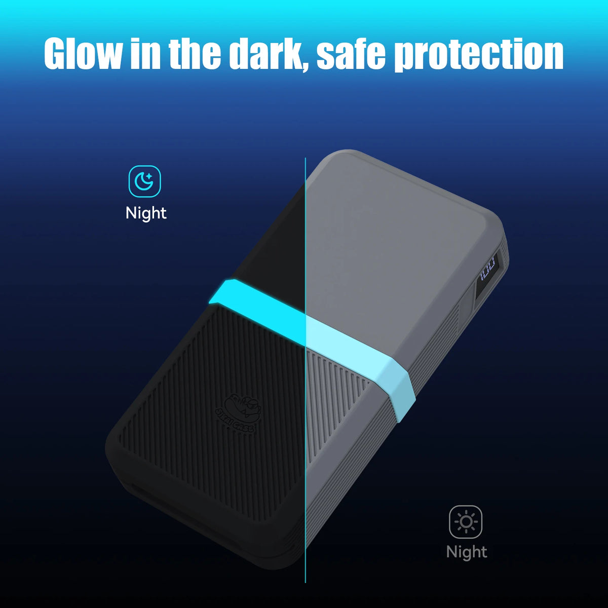 Dustproof Protective Cover Travel Silicone Case for Ugreen Laptop PowerBank Shockproof Cover for UGREEN 145W 25000mAh Power Bank