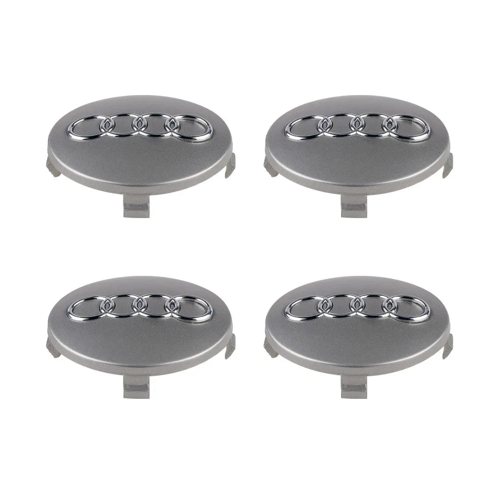 4Pcs 60MM 61MM 68MM 69MM Car Styling Wheel Center Cap Hub Covers 4B0601170 For Audi A3 A4 A5 A6 A7 A8 S4 S6 TT Accessories