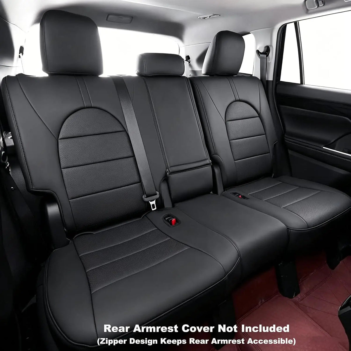 coverdream Camry Car Seat Covers Custom Fit for Toyota Camry Hybrid 2025 2026 SE/LE/XLE/XSE Waterproof Leather Car Seat Cover