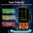 V520 Professional OBD2 Scanner Auto Check Engine Diagnostic Tool for Cars Check Engine Light Code Reader Scanner