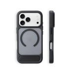 Invisible Folding Stand for Magsafe Magnetic Case For iPhone 17 Pro Max 17Pro Air Matte Skin Feel Wireless Charging Hard Cover Car Mobile World