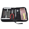 Tyre Repair Kit 45PCS Motorcycle Car Accessories Studding Tool Set Puncture Pug Set Car Tire Repair Tool  Auto Bike Tire Repair CM World