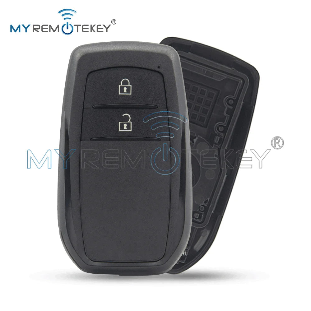 MYREMOTEKEY Tokai Rika B3H2K2R Smart Key shell 2 Button for 2022 Toyota Yaris Cross Hybrid CM World