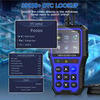 OBD2 Scanner Diagnostic Tool, Check Engine Light Car Code Reader with Reset, Battery Tester, Live Data, Freeze Frame,I/M Car Mobile World