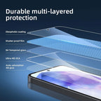 3PCS HD Tempered Glass For Samsung A17 A27 A37 A57 A16 A26 A36 A56 A55 A53 A54 A35 A25 A15 Screen Protector Samsung Galaxy S26 S25 S24 Ultra Cristal Templado S24 FE S23 S22 S21 Plus Car Mobile World