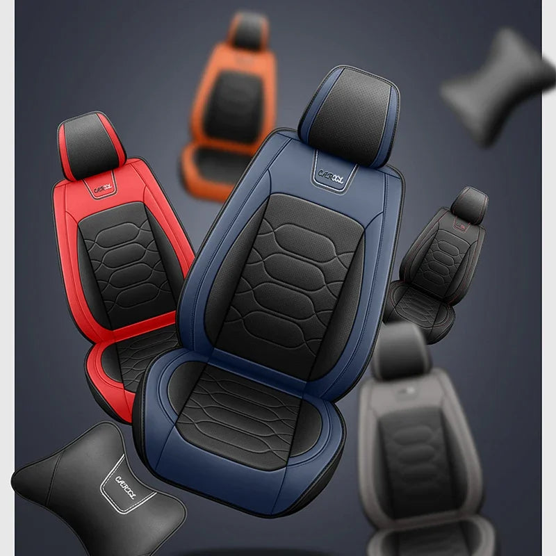 1 PCS Full Coverage Universal Style Car Seat Covers for VW Golf Passat B5 B6 B7 B8 CC Touran Tiguan Toureg Polo Car Accessories CM World