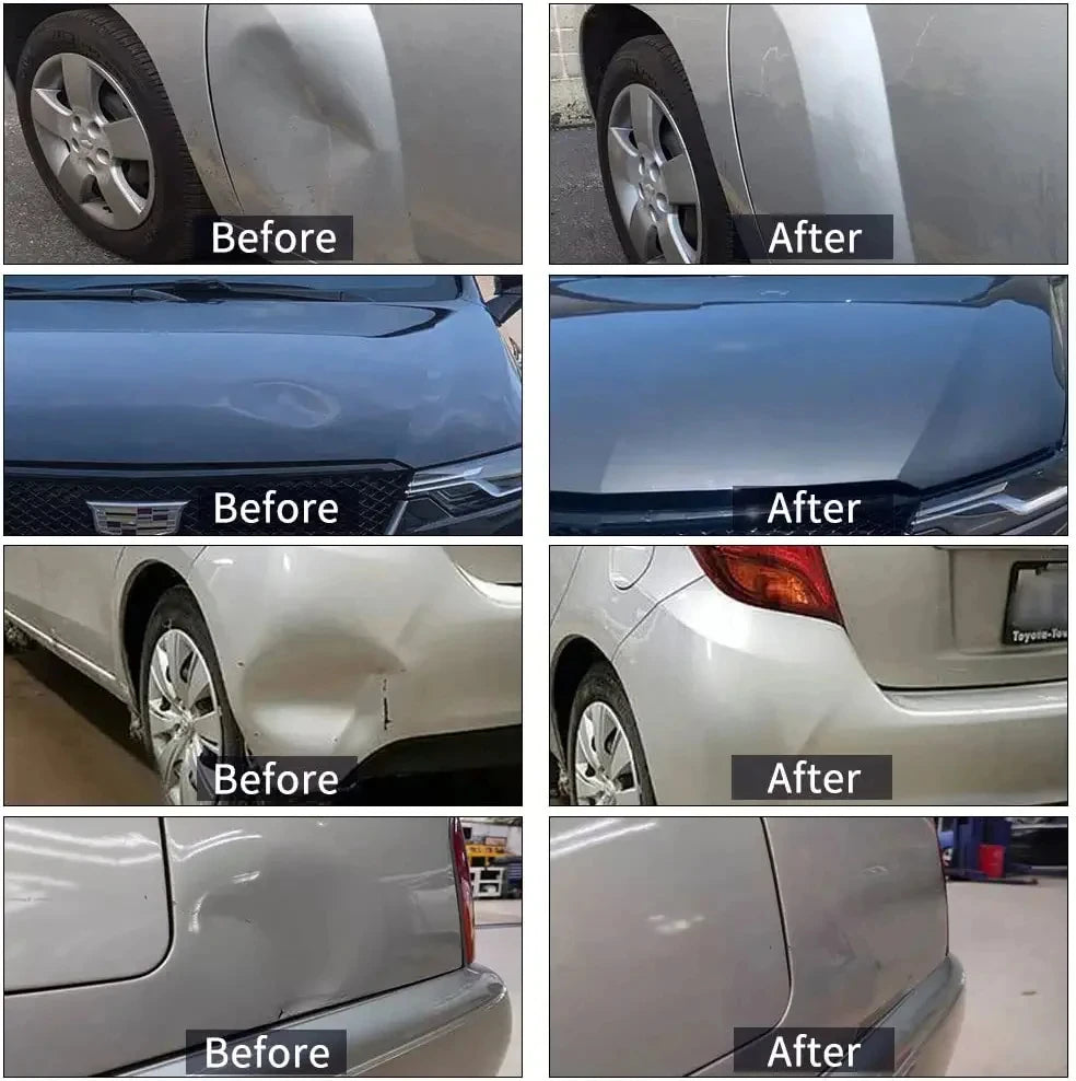 Super PDR Professional Dent Repair Tool Paint-free Dent Repair Tool Car Hail Dent Removal Kit Suction Cup Dent Puller Tool Set CM World