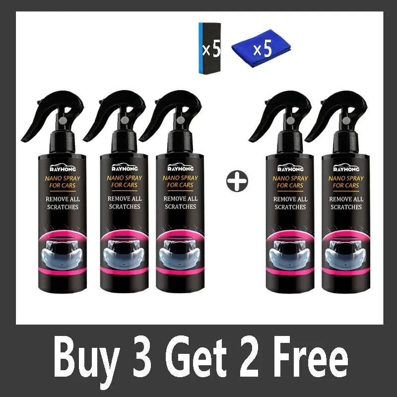 Ceramic Coating For Cars Paint Mirror Shine Crystal Wax Spray Nano Hydrophobic Anti-fouling Auto Detailing Car Cleaning Product