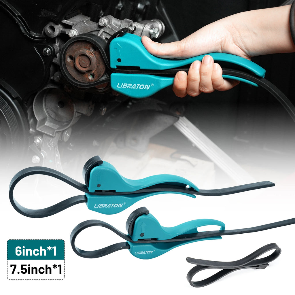 3PC Universal Rubber Strap Wrench Multifunctional Strap Wrench Set Oil Filter Strap Wrench Set Adjustable Wrench Tool for filter Car Mobile World