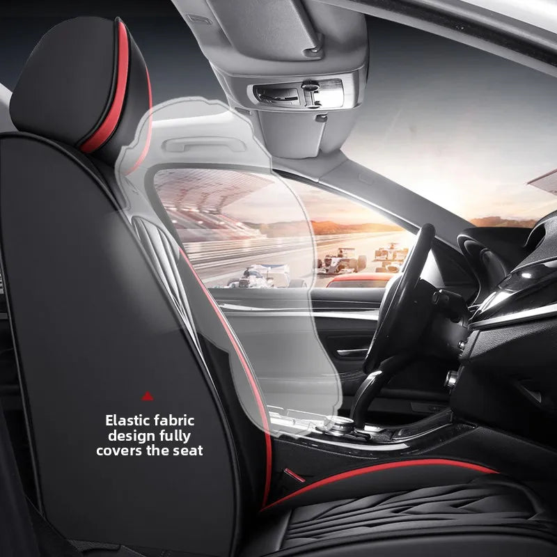 Full Coverage Pu Leather Car Seat Covers for CADILLAC CTS ATS CT6 XTS Escallade XT5 SRX DTS Car Accessories