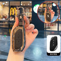 Car Key Case Bag Holder Key Protective Cover For Dongfeng Fengxing Forthing T5 EVO 2021 Keychain