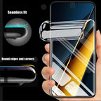 5 Pcs Hydrogel Film For Xiaomi Redmi Note 14 13 12 Pro Plus 11 Poco X6 X5 Pro Xiaomi 14T 13T 12T Pro Full Cover Screen Protector Car Mobile World