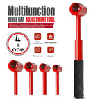 Door Hinge Wrench Kit Door Hinge Adjustment Tool 14/19/23/25mm Precision Tool Set With Replacement Hinge Wrench Heads CM World