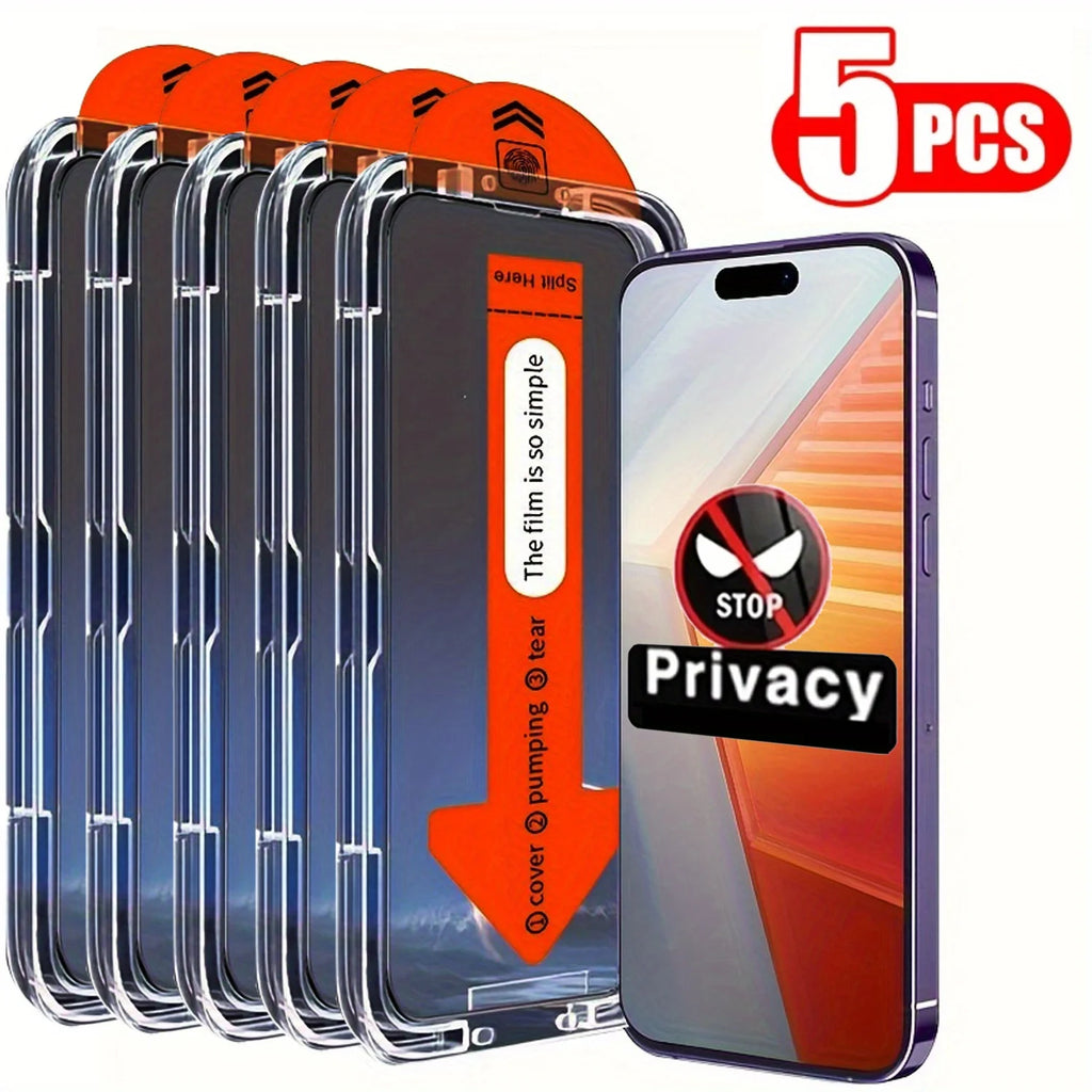 Anti-Spy Tempered Glass For iPhone 13 12 Mini 11 14 15 Plus 16 Pro Max 17 Air 16e Privacy Screen Protector iPhone XR X XS 8 Film Car Mobile World