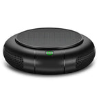 Solar Car Air Purifier Usb Oxygen Cleaner Negative Ion 1200Mah HEPA Filter PM2.5 Smoke Remover Interior Air Fresh Car Supplies CM World