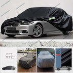 for BMW 5er F10/F11/G30/G31 2010-2024 All-weather Full Car Cover Outdoor Waterproof Windproof sun-rain-wind protection Car Mobile World