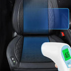 DC12/24V Car Summer Cool Air Seat Cushion Quick Blow Ventilation Refrigerated Seat Cover With Massagers Pat Mat Car Mobile World