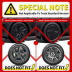 4PCS Hubcap Design for Tesla Model S（2022-2024）/Model Y （2020-2024）19 Inch Wheel Cover Performance Full Rim Hub Cover Accessorie
