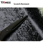 Premium PET Car Carbon Vinyl Film DIY Waterproof Car Stickers Modified Vinyl Wrap Films Color Change Film for Auto Accessories Car Mobile World